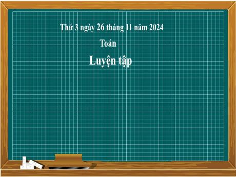 Bài giảng môn Toán 2 (Kết nối tri thức) - Chủ đề 4: Phép cộng, phép trừ (có nhớ) trong phạm vi 100 - Bài 22: Phép trừ (có nhớ) số có hai chữ số cho số có một chữ số (Luyện tập)