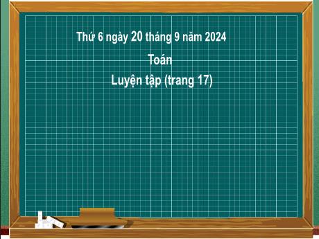 Bài giảng môn Toán Lớp 2 (Kết nối tri thức) - Chủ đề 1: Ôn tập và bổ sung - Bài 4: Hơn kém nhau bao nhiêu (Luyện tập) - Năm học 2024-2025