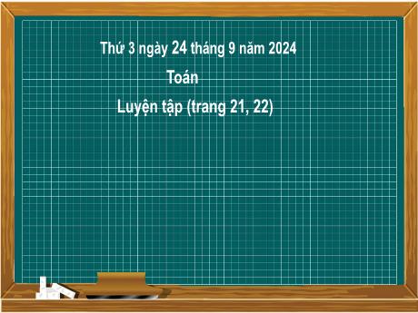 Bài giảng môn Toán Lớp 2 (Kết nối tri thức) - Chủ đề 1: Ôn tập và bổ sung - Bài 5: Ôn tập phép cộng, phép trừ (không nhớ) trong phạm vi 100 (Luyện tập) - Năm học 2024-2025