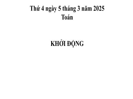 Bài giảng môn Toán Lớp 2 (Kết nối tri thức) - Chủ đề 10: Các số trong phạm vi 1000 - Bài 50: So sánh các số tròn trăm, tròn chục