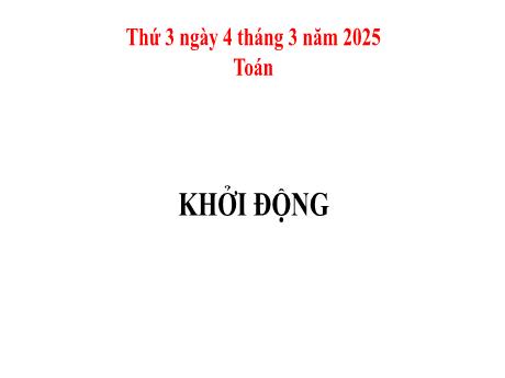 Bài giảng môn Toán Lớp 2 (Kết nối tri thức) - Chủ đề 10: Các số trong phạm vi 1000 - Bài 49: Các số tròn trăm