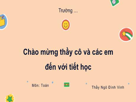 Bài giảng môn Toán Lớp 2 (Kết nối tri thức) - Chủ đề 2: Phép cộng, phép trừ trong phạm vi 20 - Bài 14: Luyện tập chung - Ngô Đình Vinh