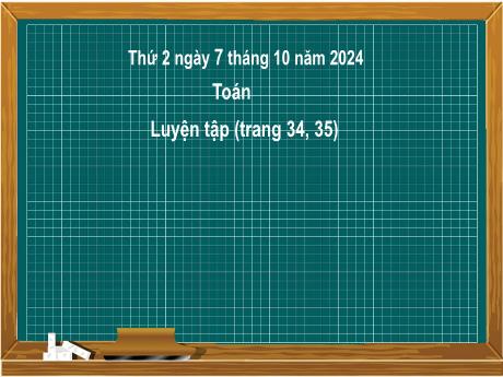 Bài giảng môn Toán Lớp 2 (Kết nối tri thức) - Chủ đề 2: Phép cộng, phép trừ trong phạm vi 20 - Bài 8: Bảng cộng (qua 10) - Năm học 2024-2025