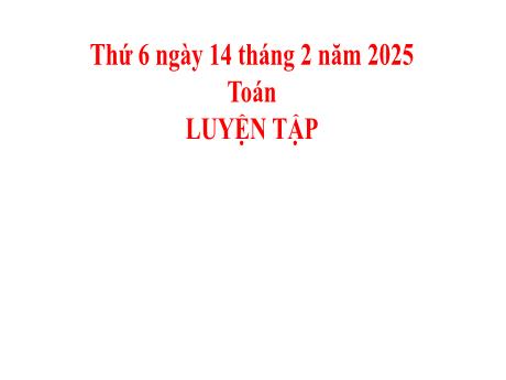 Bài giảng môn Toán Lớp 2 (Kết nối tri thức) - Chủ đề 8: Phép chia, phép nhân - Bài 44: Bảng chia 5 (Luyện tập)
