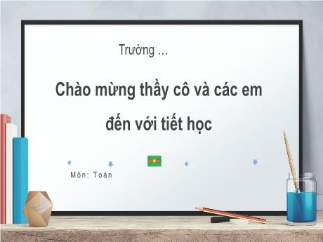 Bài giảng môn Toán Lớp 2 (Kết nối tri thức) - Chủ đề 8: Phép nhân, phép chia - Bài 41: Phép chia
