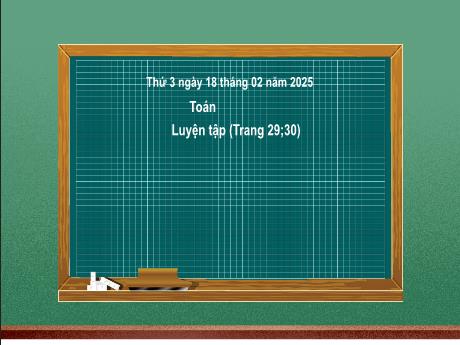 Bài giảng môn Toán Lớp 2 (Kết nối tri thức) - Chủ đề 8: Phép nhân, phép chia - Bài 45: Luyện tập chung (Trang 29,30) - Năm học 2024-2025