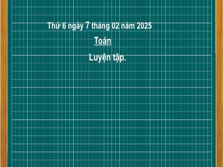 Bài giảng môn Toán Lớp 2 (Kết nối tri thức) - Chủ đề 8: Phép nhân, phép chia - Bài 42: Số bị chia, số chia, thương (Luyện tập) - Năm học 2024-2025