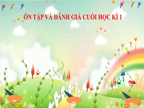 Bài giảng Tiếng Việt Lớp 2 (Kết nối tri thức) - Bài 33: Ôn tập và đánh giá cuối học kì I (Tiết 1+2) - Năm học 2024-2025