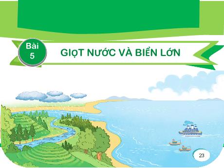 Bài giảng Tiếng Việt Lớp 2 (Kết nối tri thức) - Chủ đề 5: Vẻ đẹp quanh em - Bài 5. Tiết 1+2: Đọc Giọt nước và biển lớn - Năm học 2024-2025