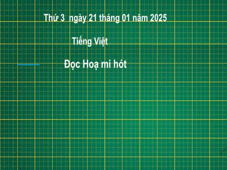 Bài giảng Tiếng Việt Lớp 2 (Kết nối tri thức) - Chủ điểm 5: Vẻ đẹp quanh em - Bài 3: Đọc Họa mi hót - Năm học 2024-2025