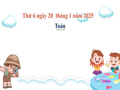 Bài giảng Toán Khối 2 (Kết nối tri thức) - Chủ đề 8: Phép nhân, phép chia - Bài 41: Phép chia